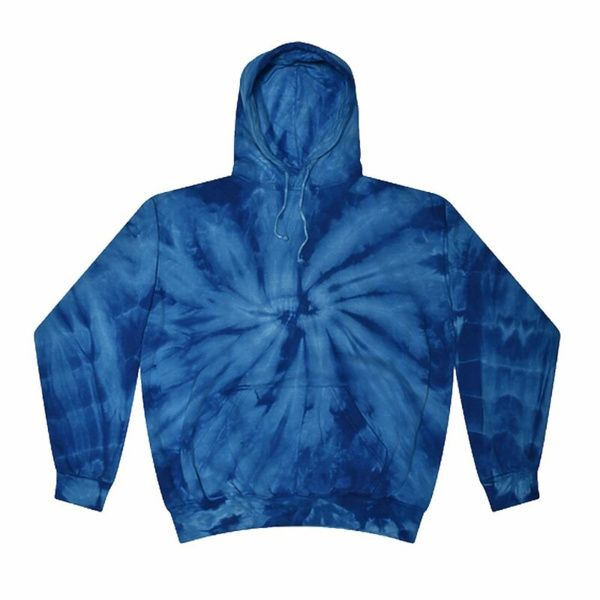 Unisex Tie-Dyed Hooded Sweatshirt Thumbnail