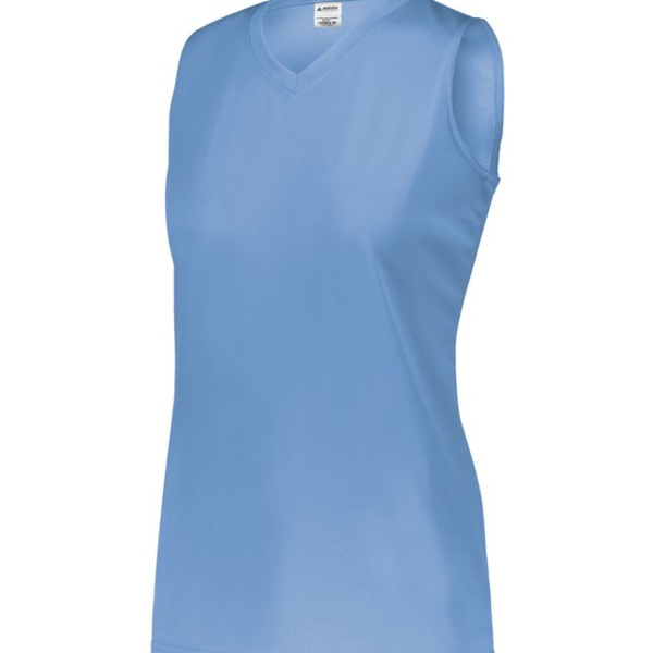 Girls Attain Wicking Sleeveless Jersey Thumbnail