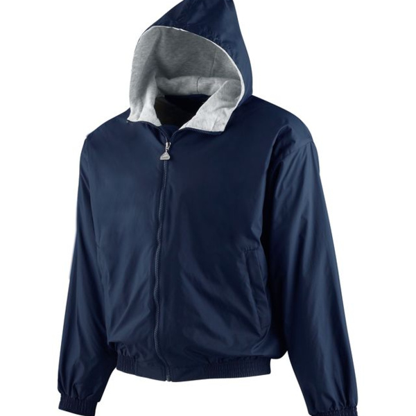 Youth Hooded Taffeta Jacket/Fleece Lined Thumbnail