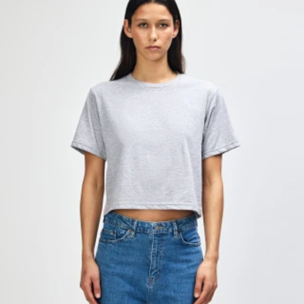 American Apparel Women's Fine Jersey Boxy T-Shirt Thumbnail