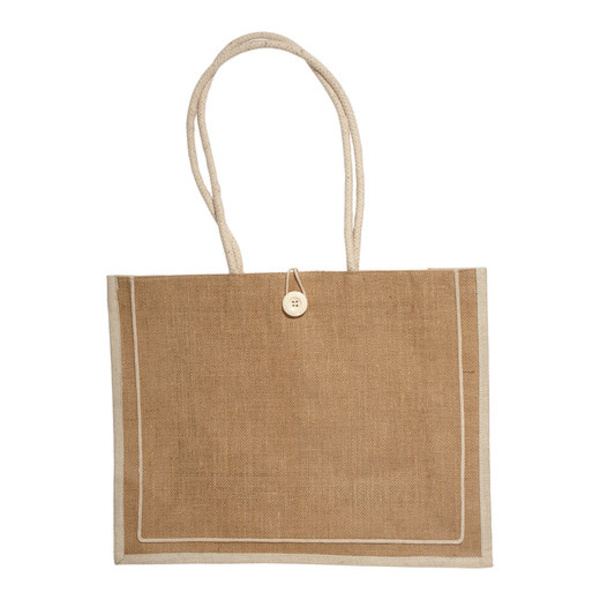Milan Jute Tote Bag Thumbnail