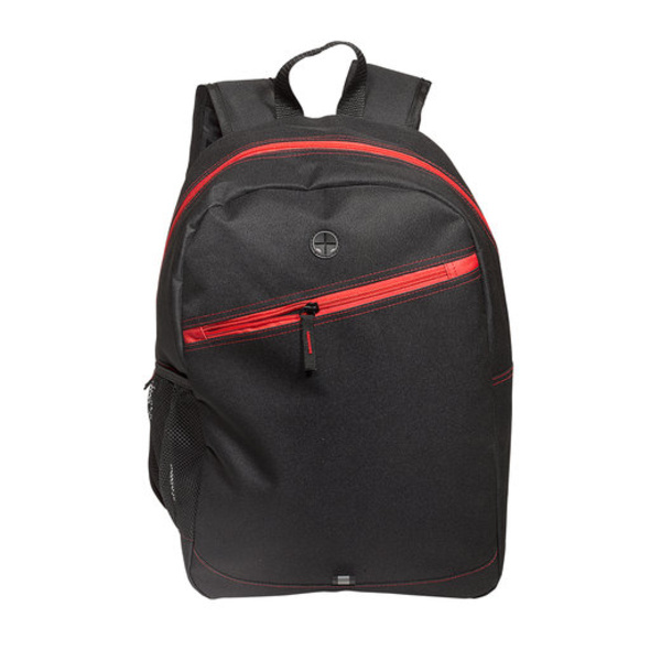 Front Zipper Color Laptop Backpack Thumbnail