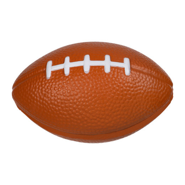 Football Shape Super Squish Stress Ball Sensory Toy Thumbnail