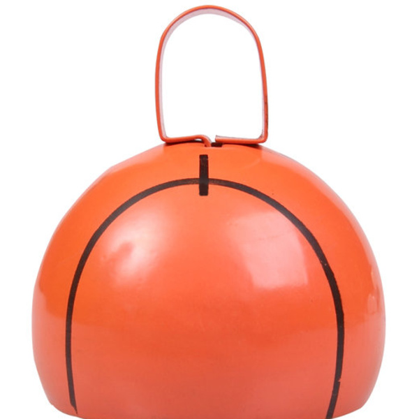 Basketball Shape Cow Bell Thumbnail
