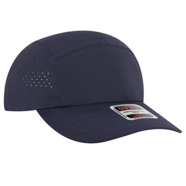 OTTO CAP® 5 Panel Running Hat w/ Elastic Soft Visor Thumbnail