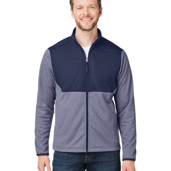 Men's Venture Heathered Stripe Hybrid Jacket Thumbnail