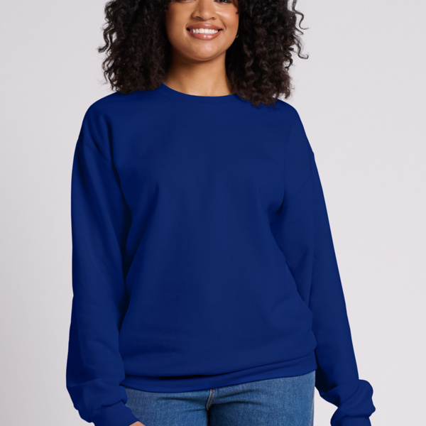 Ultimate ® Unisex CVC Ring Spun Crewneck Sweatshirt Thumbnail