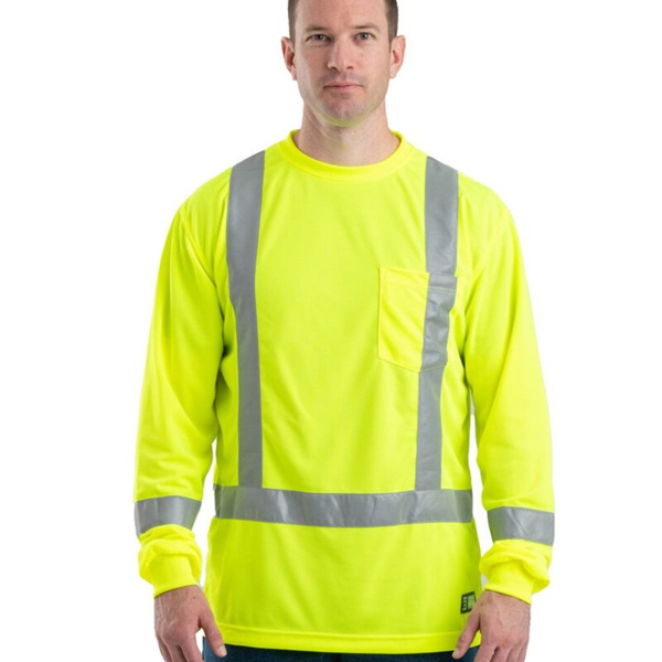 Men's Hi-Vis Class 3 Performance Pocket T-Shirt Thumbnail