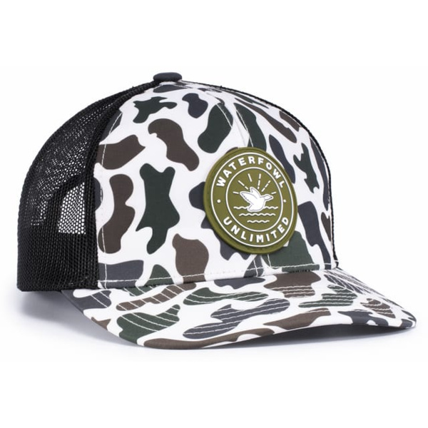 DUCK CAMO TRUCKER SNAPBACK CAP Thumbnail