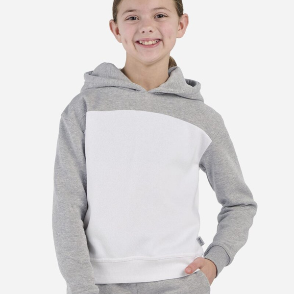Youth Colorblocked Hooded Sweatshirt Thumbnail