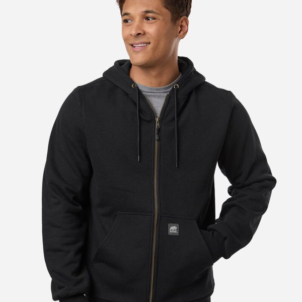 Men's Heritage Grid Fleece-Lined Full-Zip Hooded Sweatshirt Thumbnail