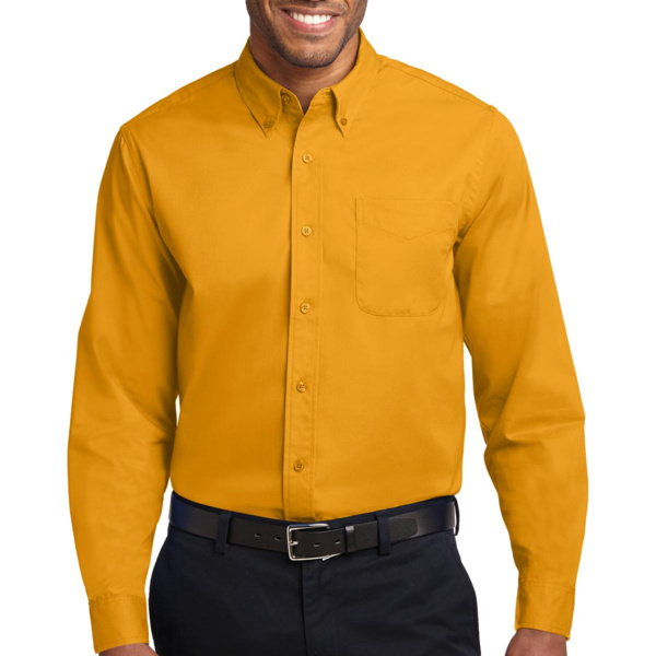 Extended Size Long Sleeve Easy Care Shirt Thumbnail