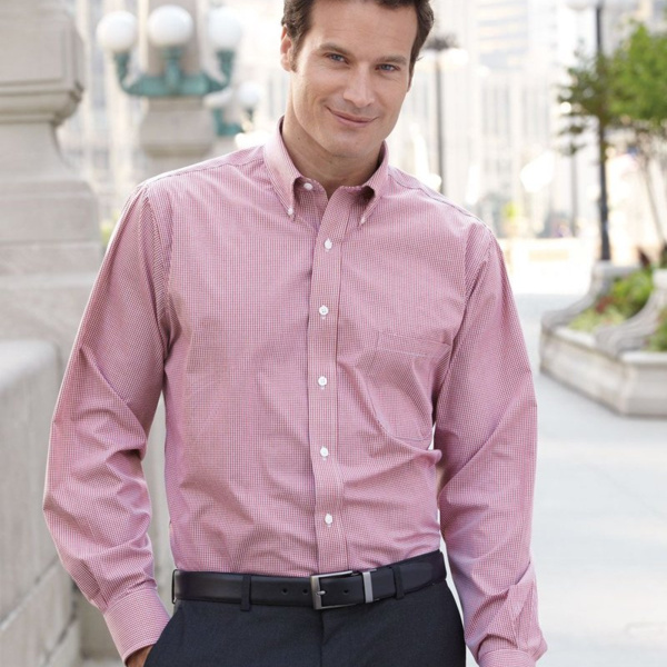 Men's Gingham Check Shirt Thumbnail