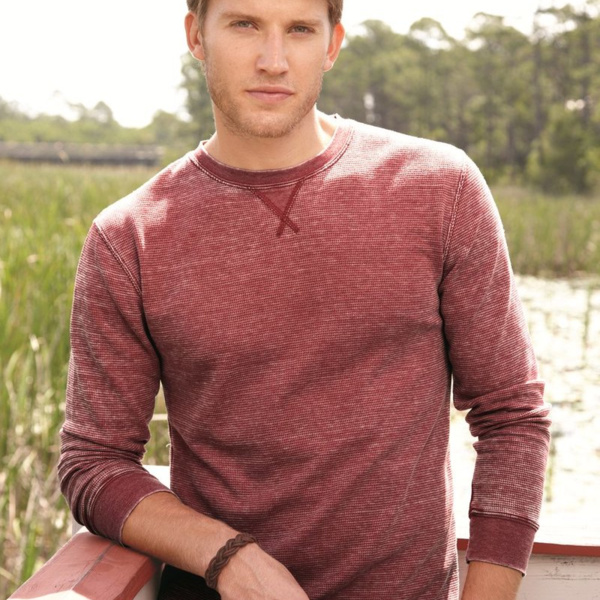 Men's Vintage Zen Thermal Long Sleeve T-Shirt Thumbnail