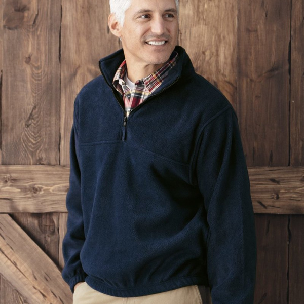Unisex Fleece Quarter-Zip Pullover Thumbnail