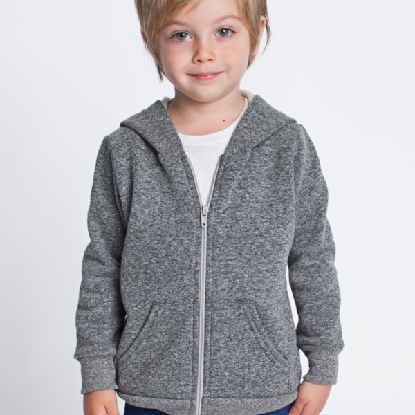 RSAMT197 Toddler Salt and Pepper Zip Hoody Thumbnail