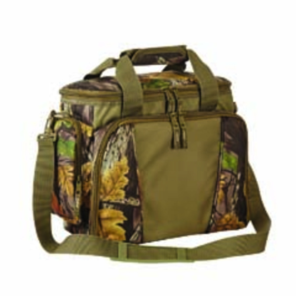 Camo Camping Cooler Bag Thumbnail