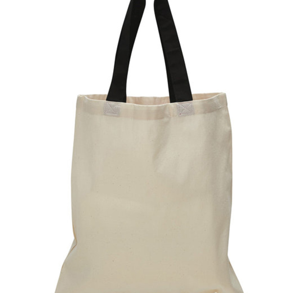 Contrasting Handles Tote Thumbnail