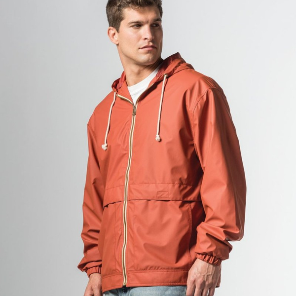 Unisex Vintage Hooded Rain Jacket Thumbnail