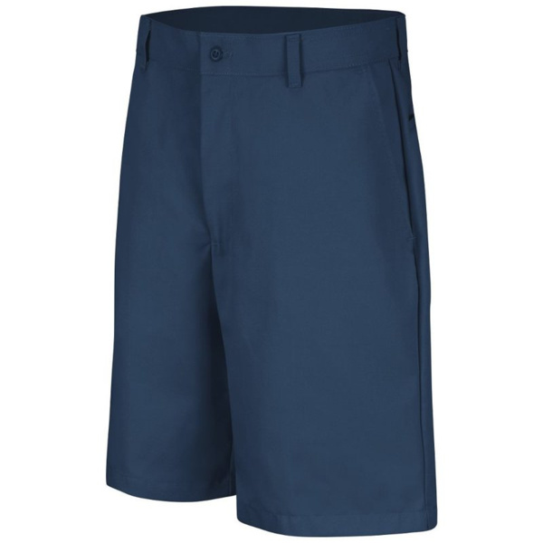 Men's Cotton Casual Plain Front Shorts Thumbnail