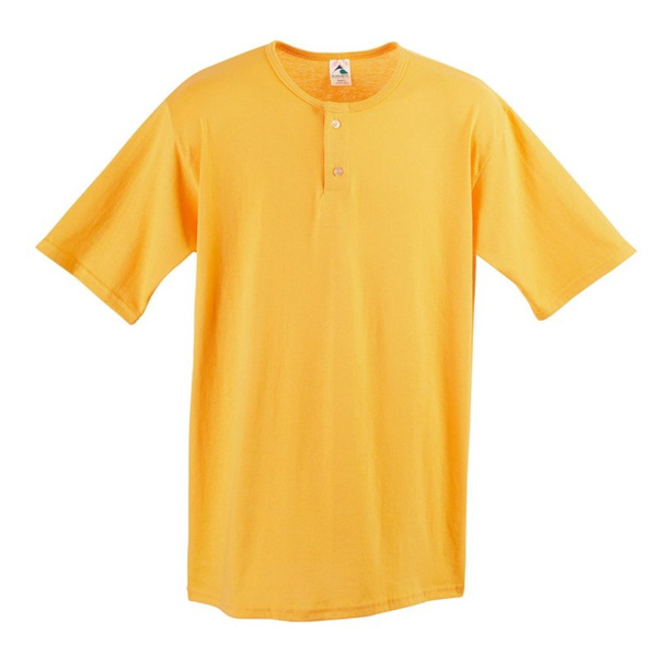 Men's Two-Button Baseball Jersey Thumbnail