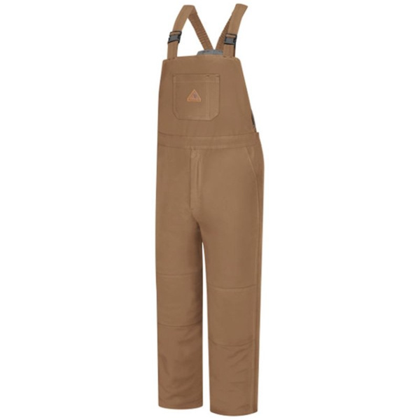 Brown Duck Deluxe Insulated Bib Overall - EXCEL FR® ComforTouch Thumbnail