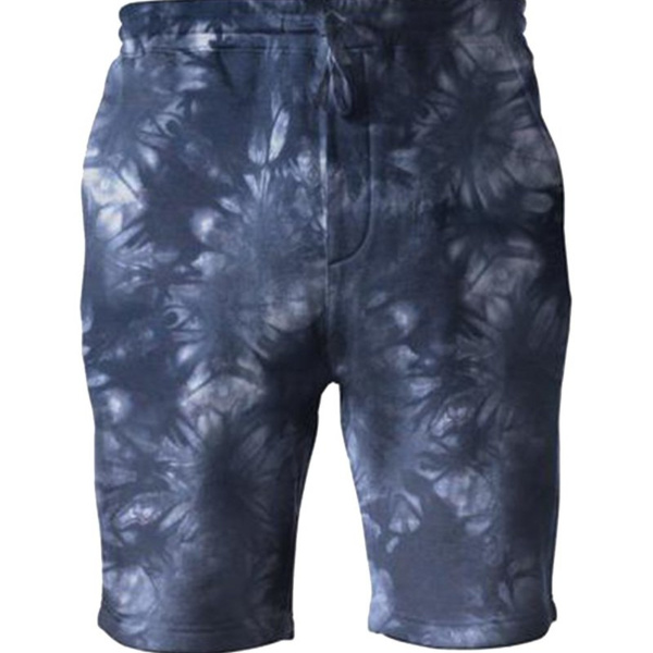 Unisex Tie-Dyed Fleece Shorts Thumbnail