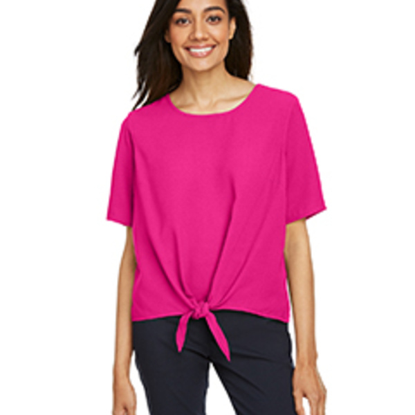 Ladies' Perfect Fit™ Tie-Front Blouse Thumbnail