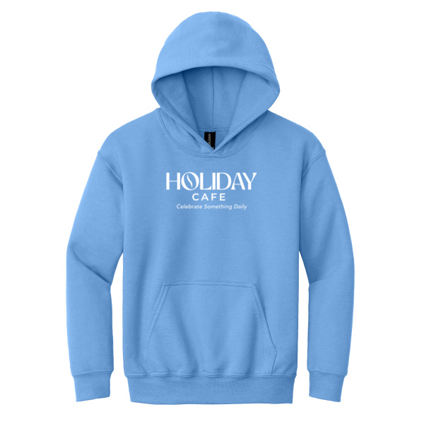 Holiday Cafe - Youth Heavy Blend Hooded Sweatshirt Thumbnail