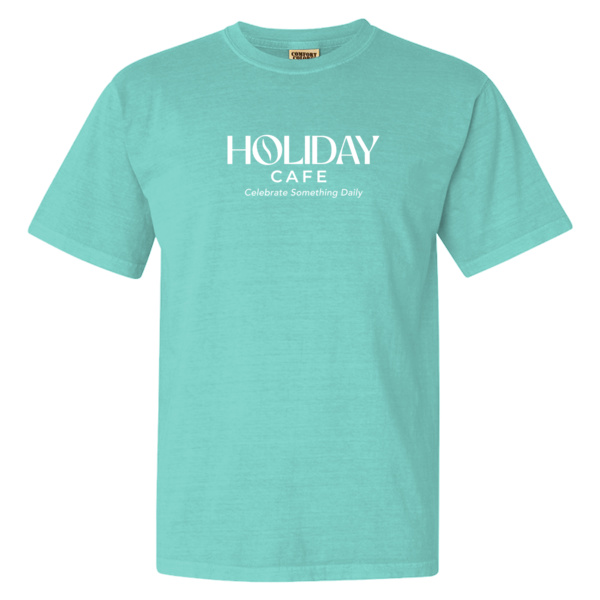 Holiday Cafe - Comfort Colors Heavyweight Ring Spun Tee  Thumbnail